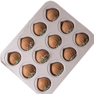 12 Holes Non-Stick Muffin Baking Tray 12-Cup Cake Mold