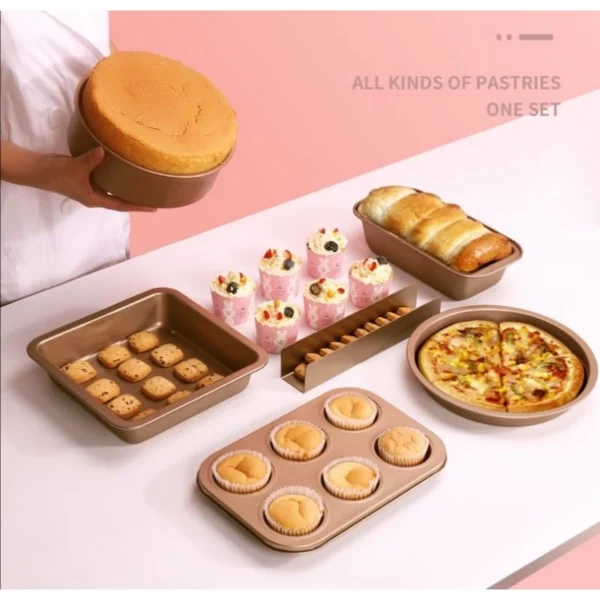 5pcs/set Non-stick Cake Mold